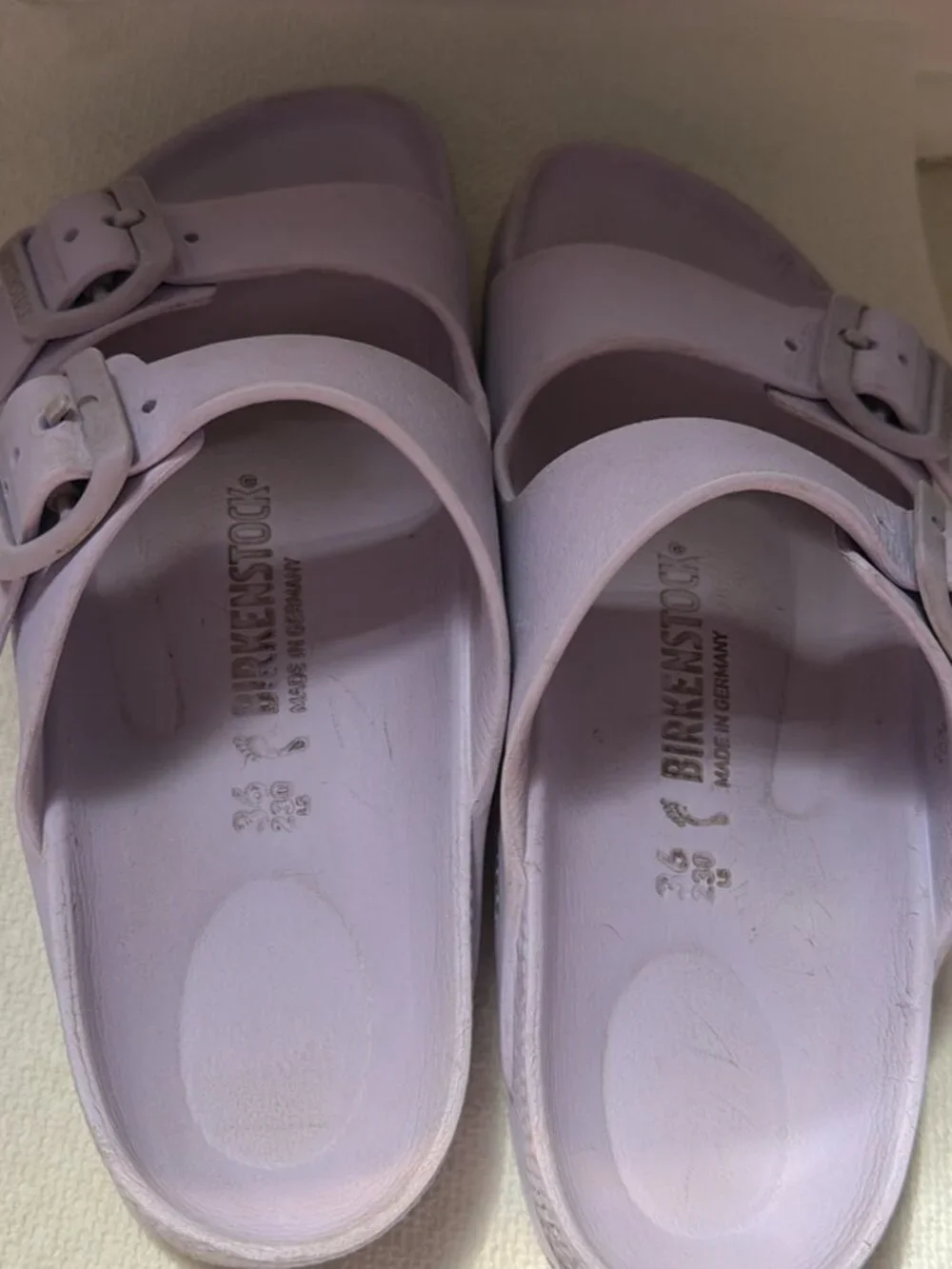 Birkenstock Kids Girls' Purple Sandals size size 36 (230 / L5) Comfort